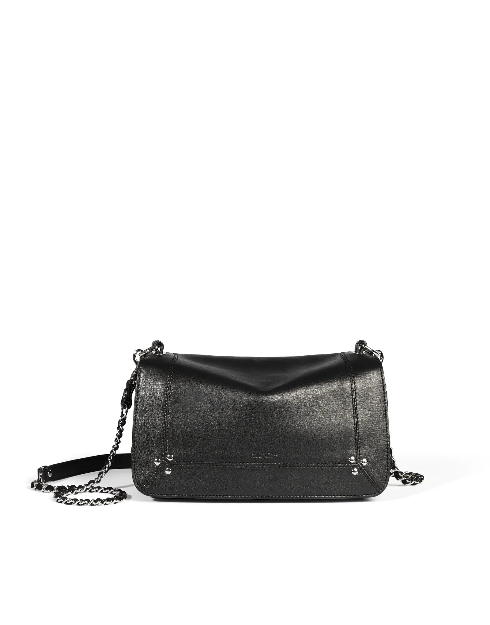 Jérôme Dreyfuss Bobi Noir silver lambskin - Den Lille Ida - Jérôme Dreyfuss