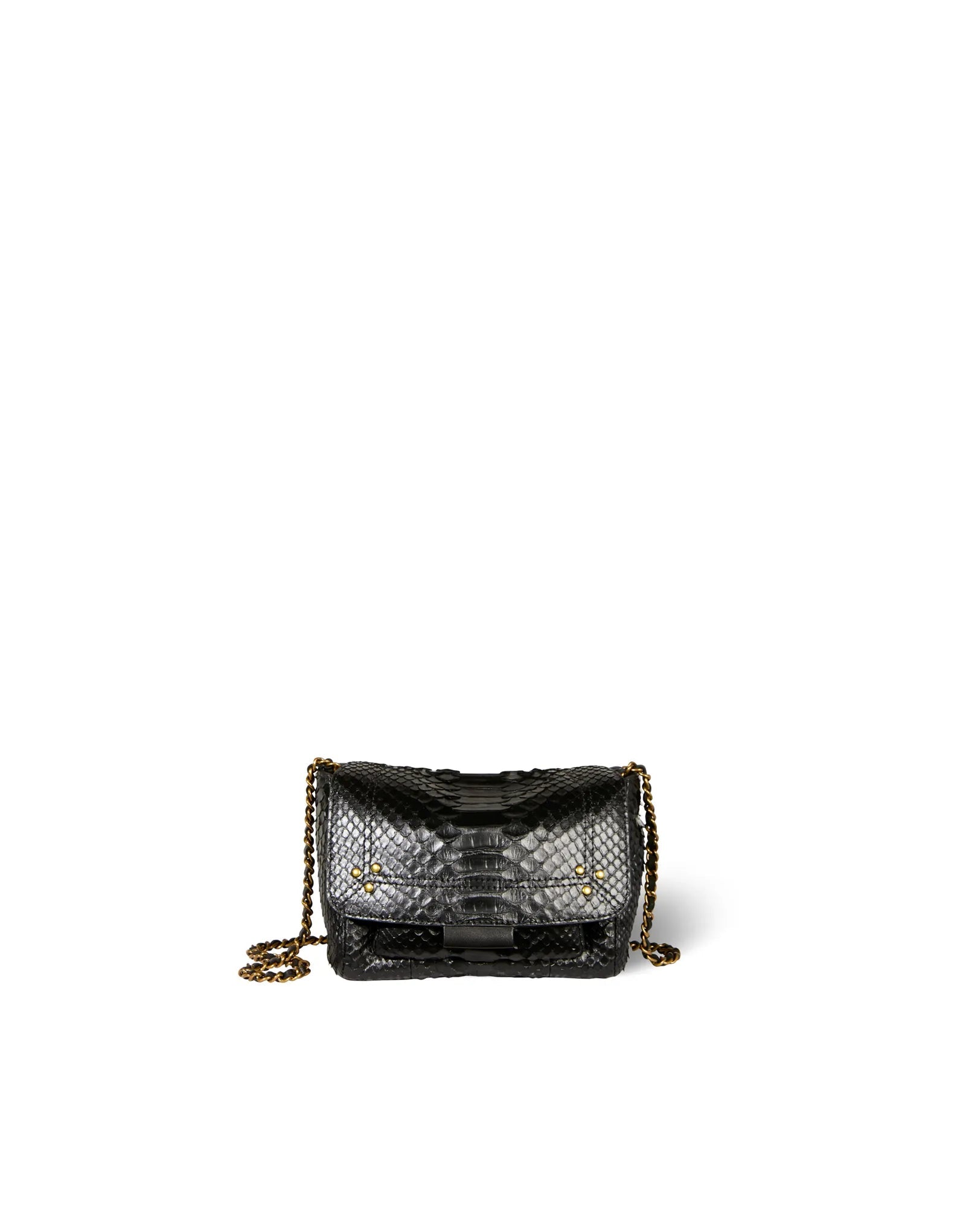 Jerome Dreyfuss Lulu S Python Black - Den Lille Ida - Jérôme Dreyfuss