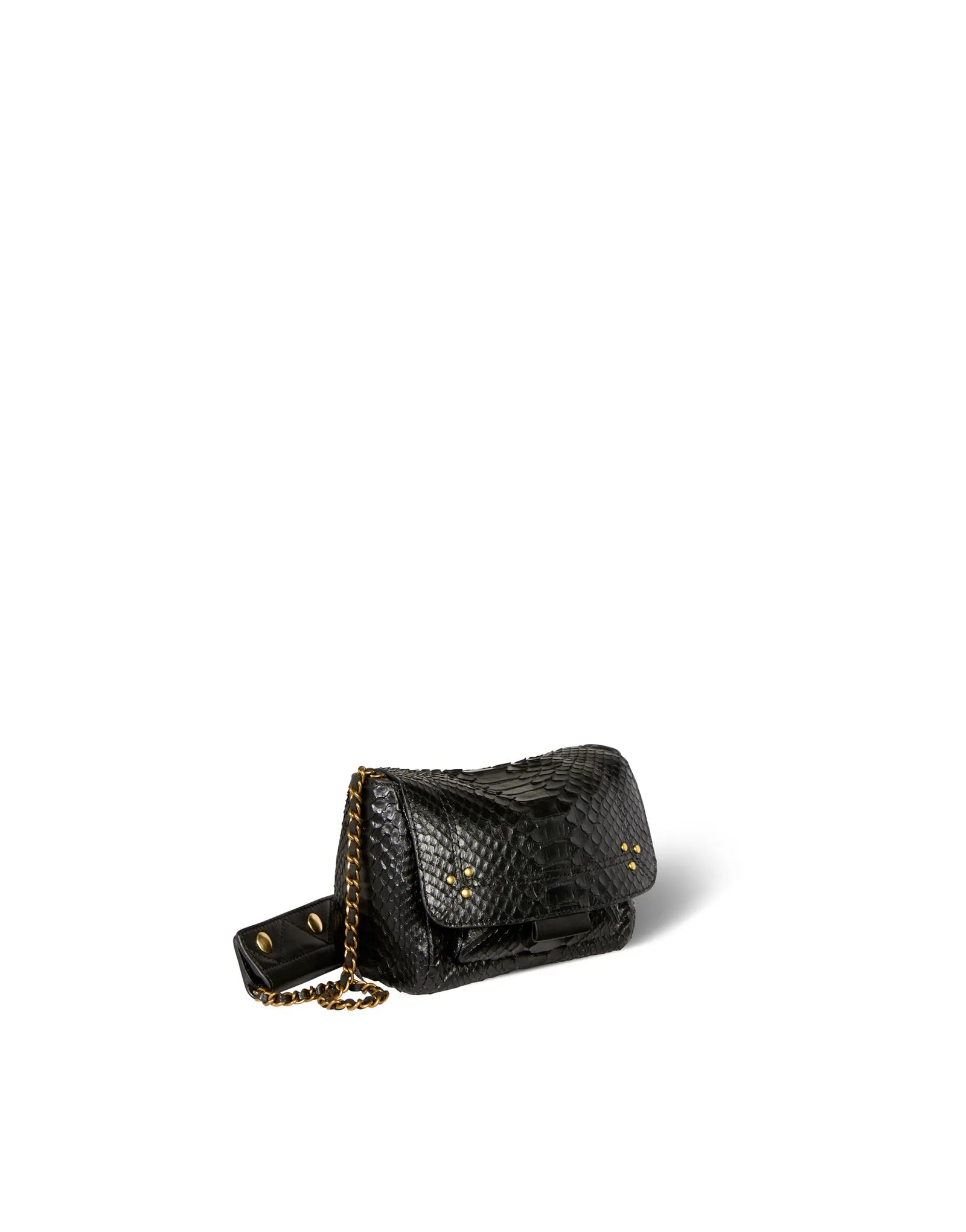 Jerome Dreyfuss Lulu S Python Black - Den Lille Ida - Jérôme Dreyfuss