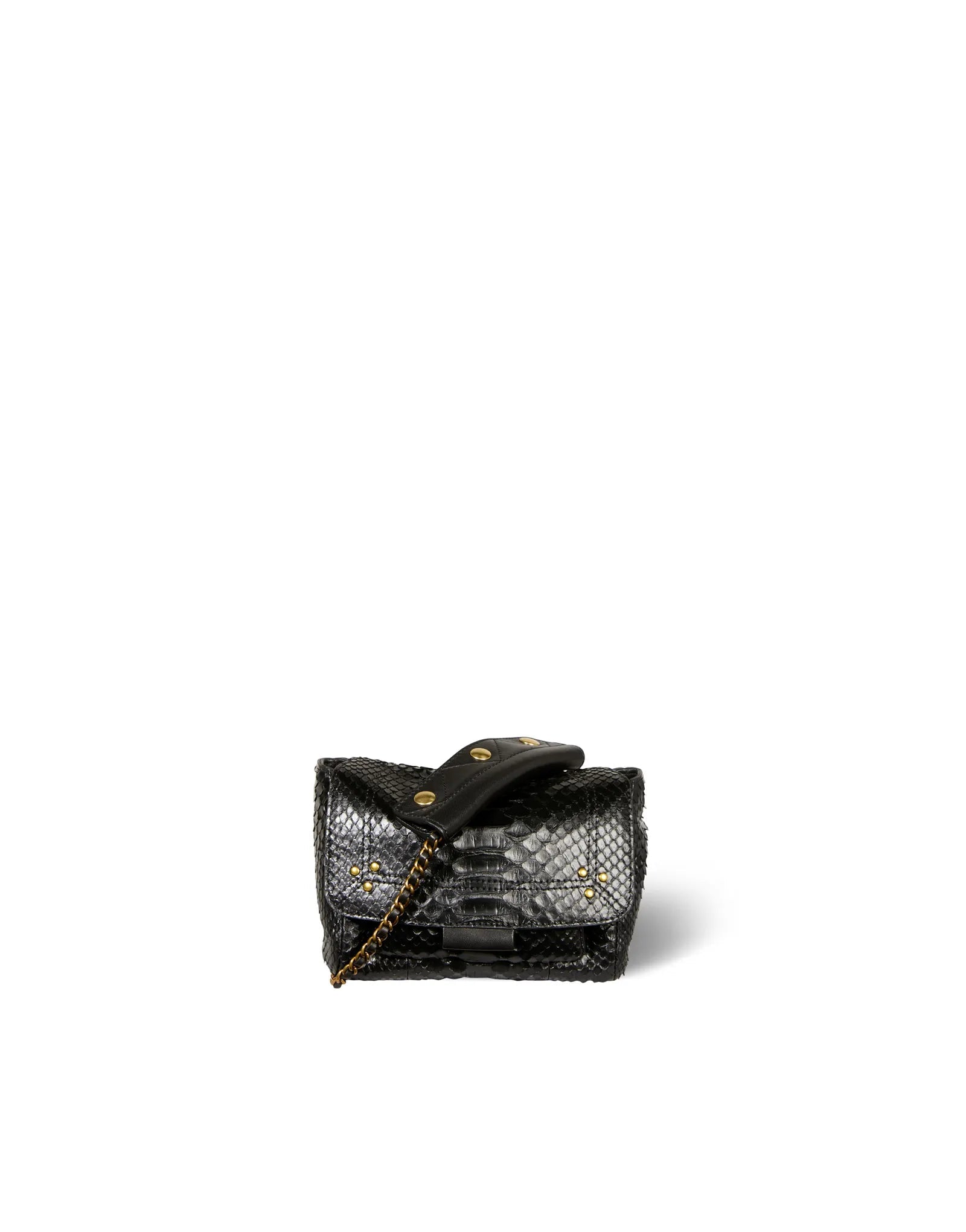 Jerome Dreyfuss Lulu S Python Black - Den Lille Ida - Jérôme Dreyfuss