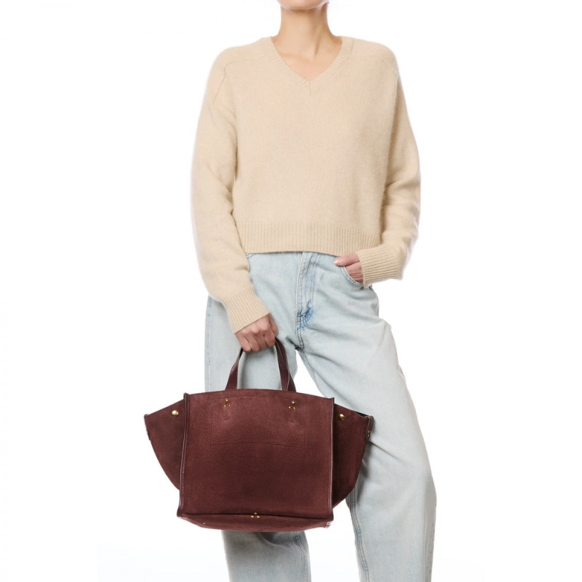 Jérôme Dreyfuss Leon M Brulé Split Suede