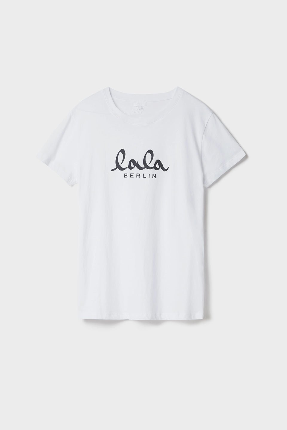 Lala Berlin T-shirt Cara coton lala white/black - Den Lille Ida - Lala Berlin