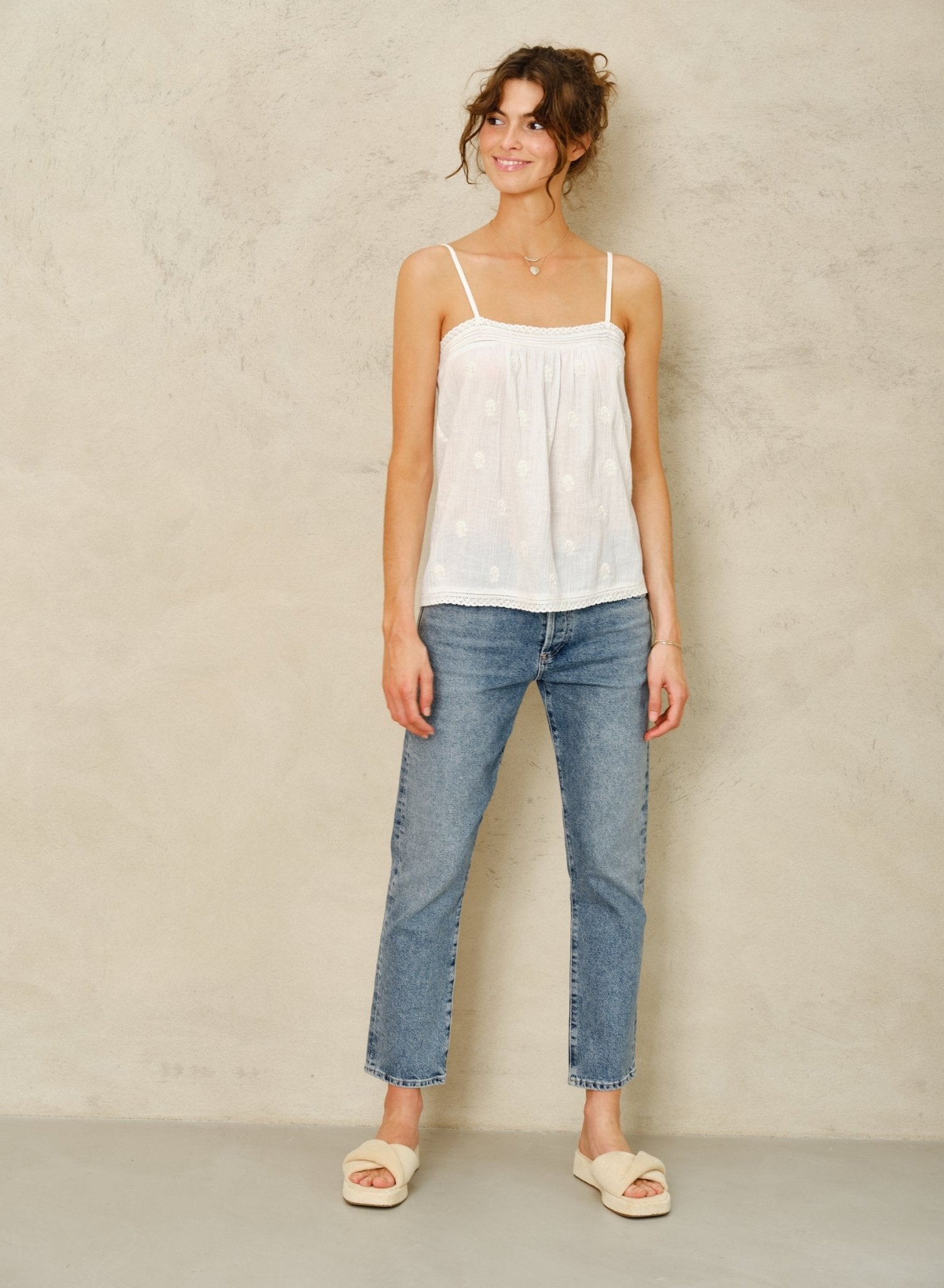 M.A.B.E. Livie Top White - Den Lille Ida - M.A.B.E