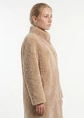 Levinsky Filuka Krøllet Lam Dark Beige