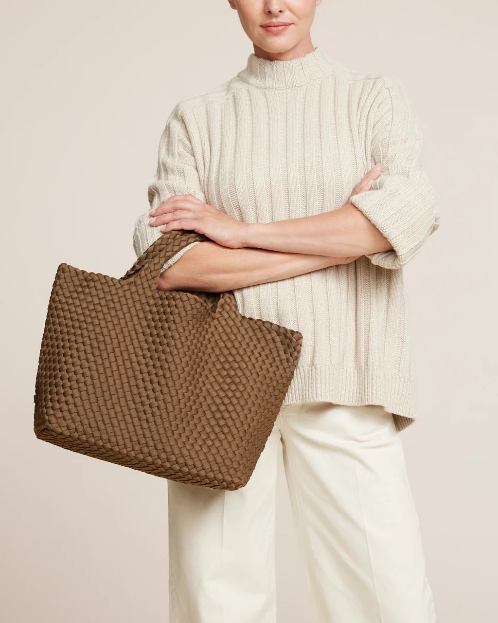 Naghedi St. Barths Medium Tote Mink - Den Lille Ida - Naghedi