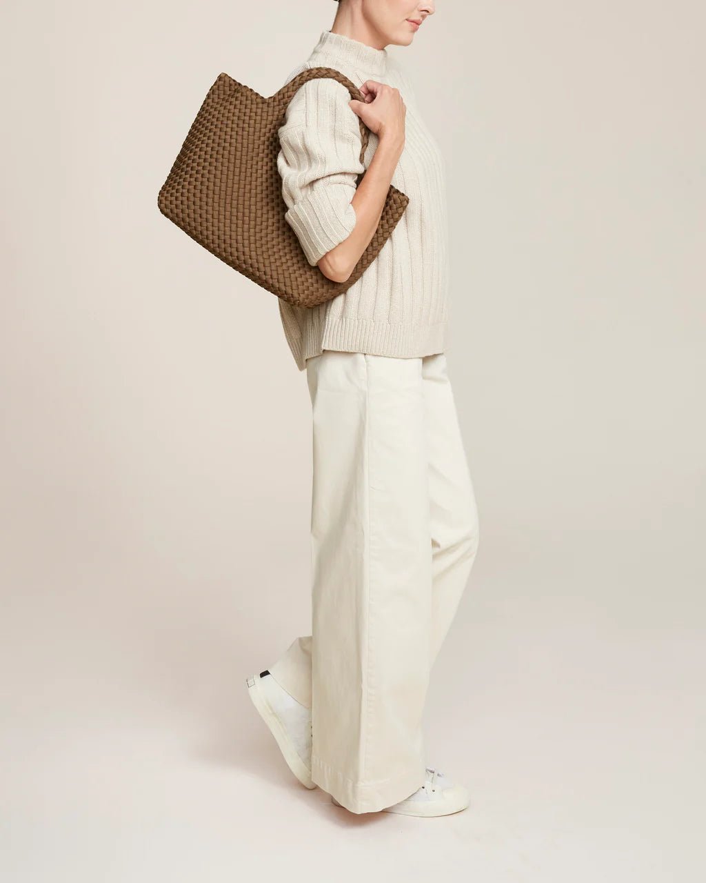 Naghedi St. Barths Medium Tote Mink - Den Lille Ida - Naghedi