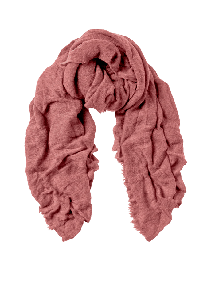 Natura Cashmere Roma Luxury Scarf Rose - Den Lille Ida - Natura Cashmere