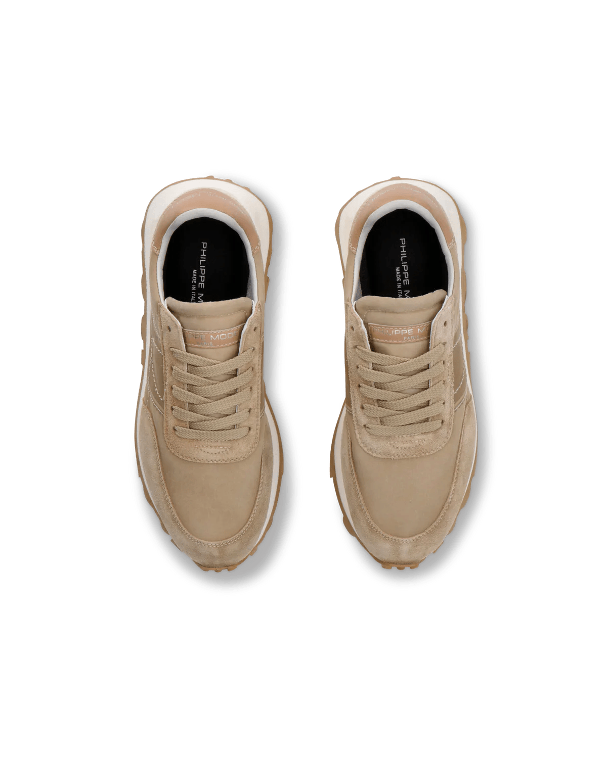 Philippe Model Sneakers Tour Mondial Vintage Beige - Den Lille Ida - Philippe Model