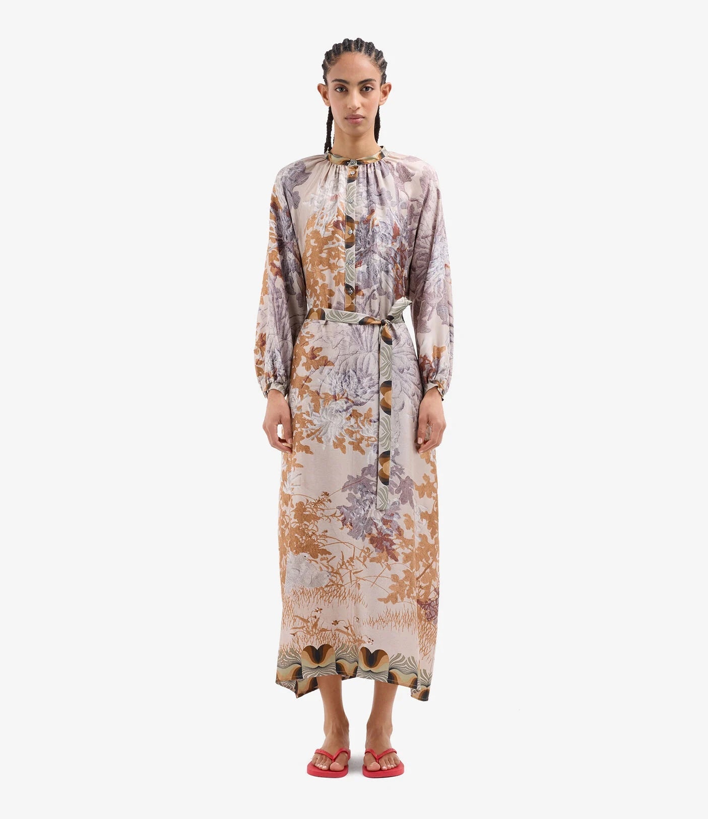 Pierre - Louis Mascia Aloe Shirt Dress Loto Bianco - Den Lille Ida - Pierre - Louis Mascia