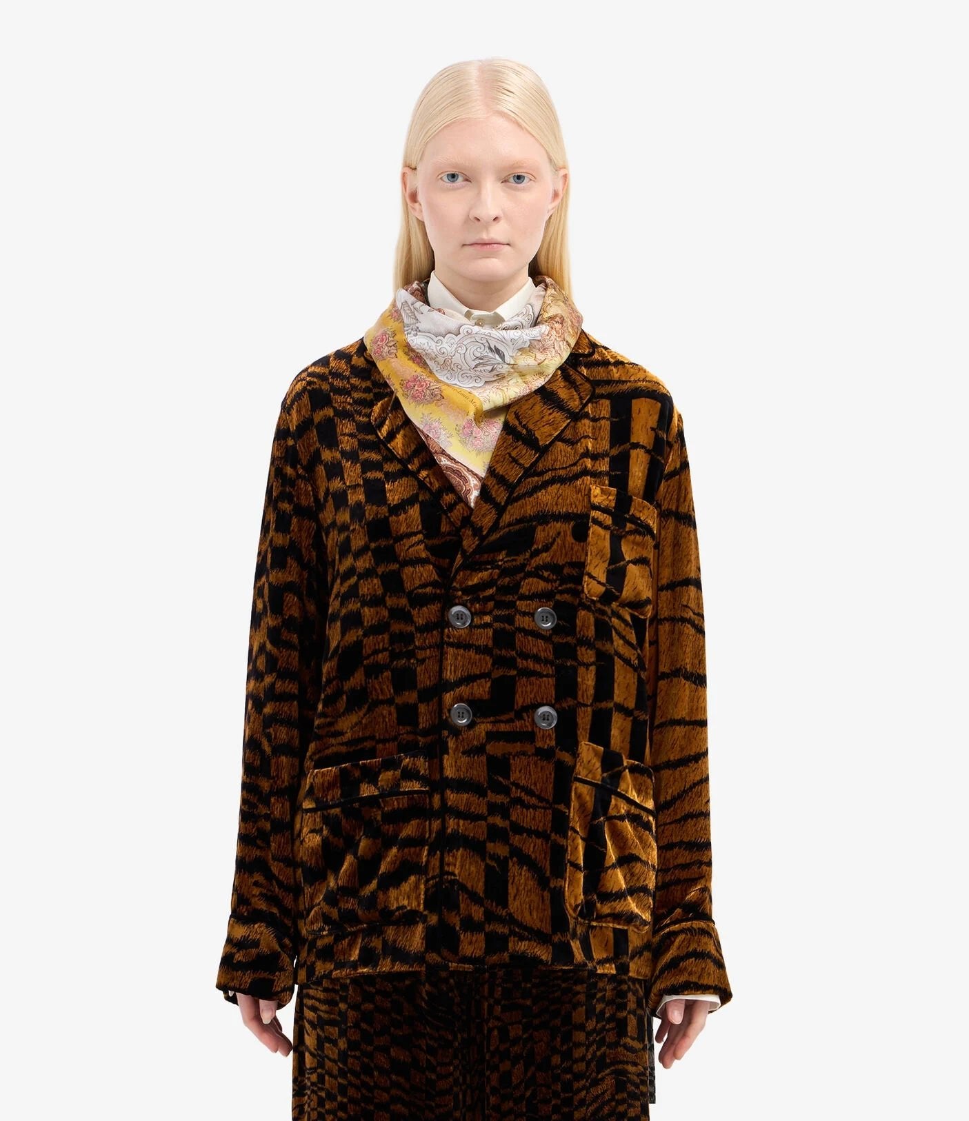 Pierre Louis Mascia Silk scarf Aloeuw - Den Lille Ida - Pierre - Louis Mascia