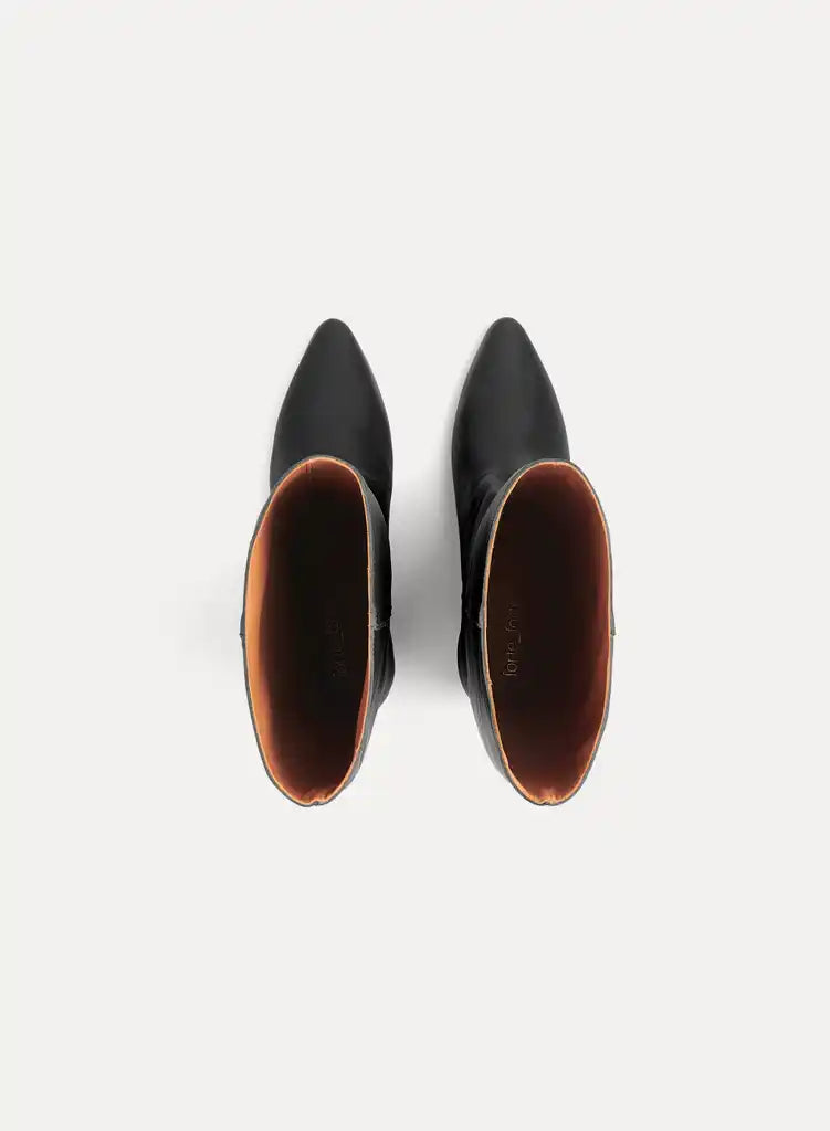 forte_forte leather high boots black