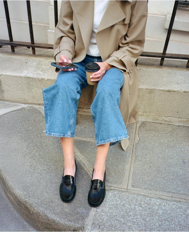 Rivecour Loafers No 182 Black - Den Lille Ida - Rivecour