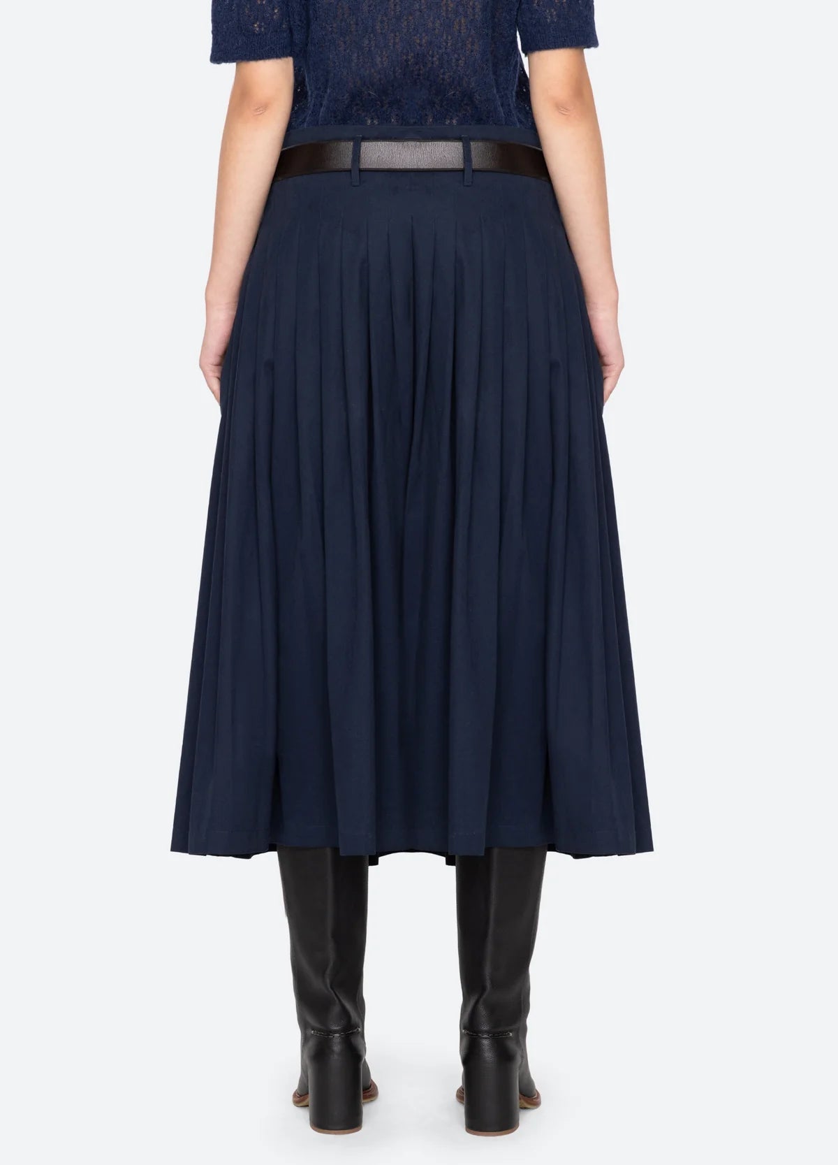 Sea New York Andrea Workwear Skirt Navy - Den Lille Ida - Sea New York