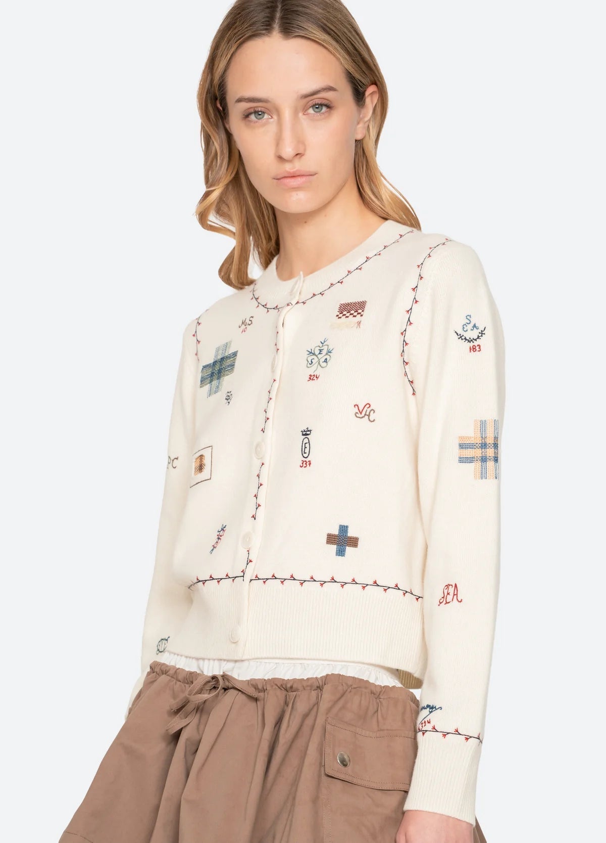 Sea New York Claira Cardigan Cream - Den Lille Ida - Sea New York