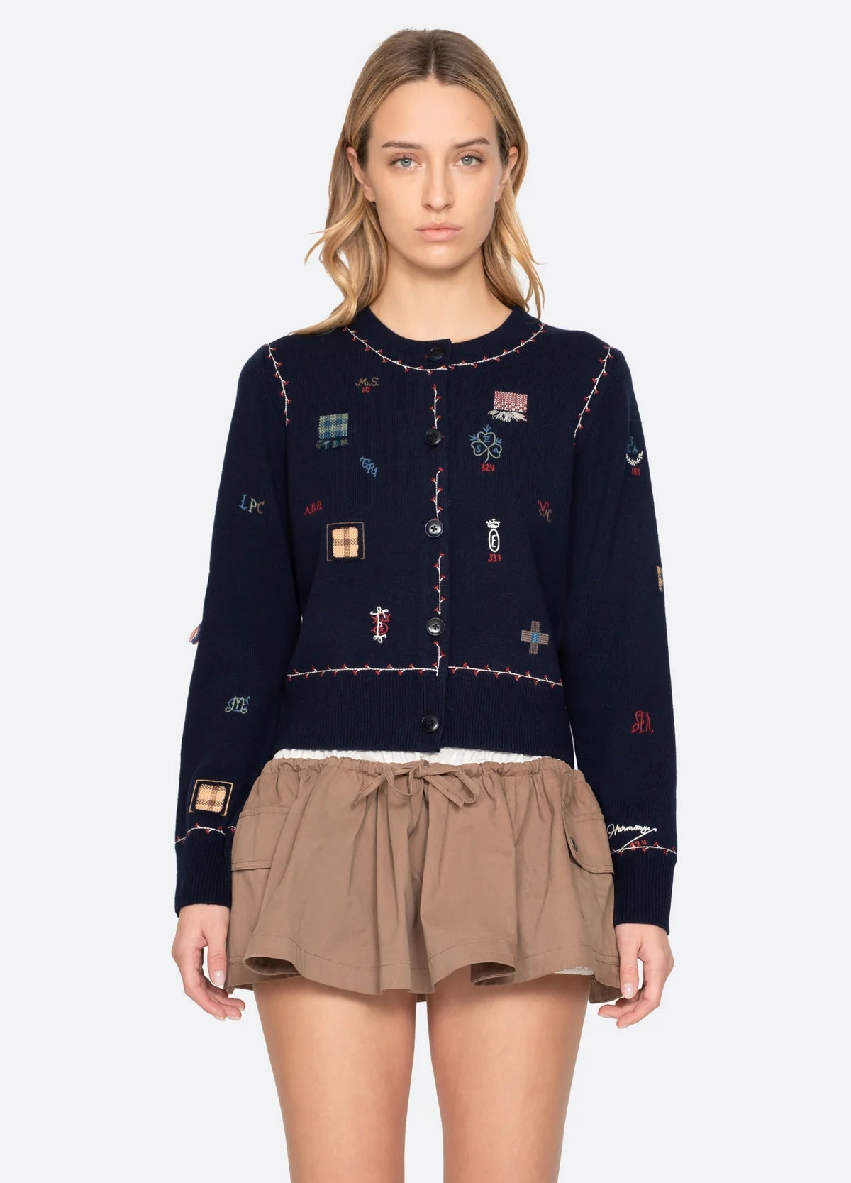 Sea New York Claira Cardigan Navy - Den Lille Ida - Sea New York