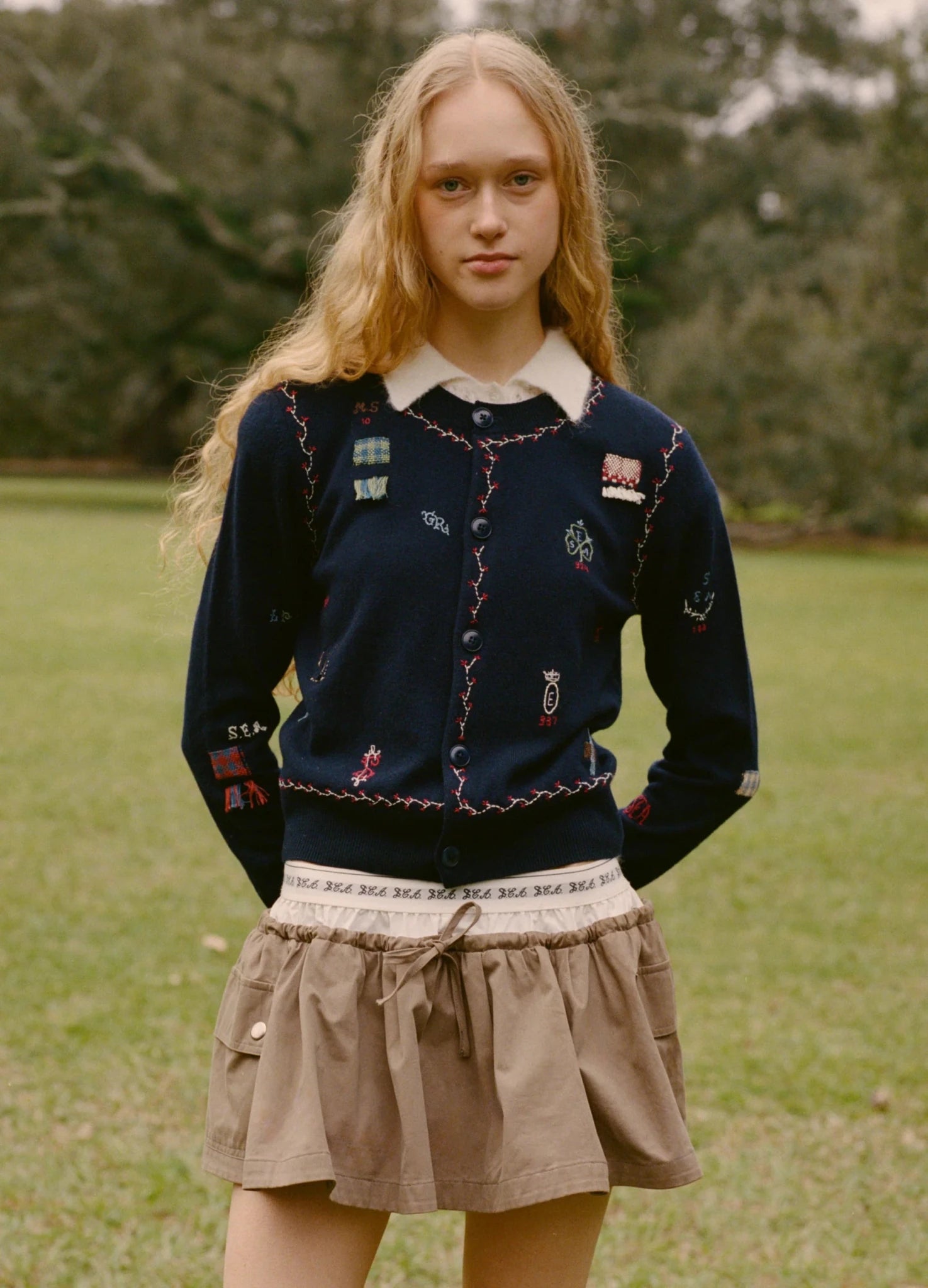 Sea New York Claira Cardigan Navy - Den Lille Ida - Sea New York