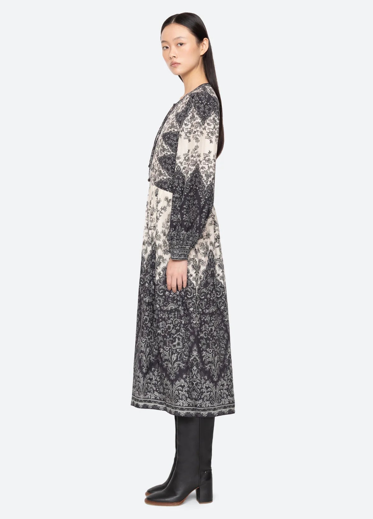 Sea New York Hedra Print L/S Dress - Den Lille Ida - Sea New York