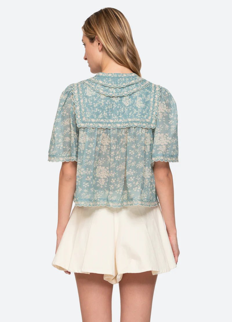 Sea New York Kirsten Print Top Sky - Den Lille Ida - Sea New York
