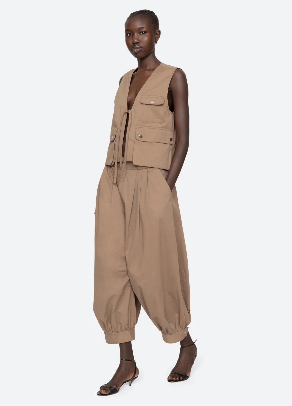 Sea New York Lois Pants Taupe - Den Lille Ida - Sea New York