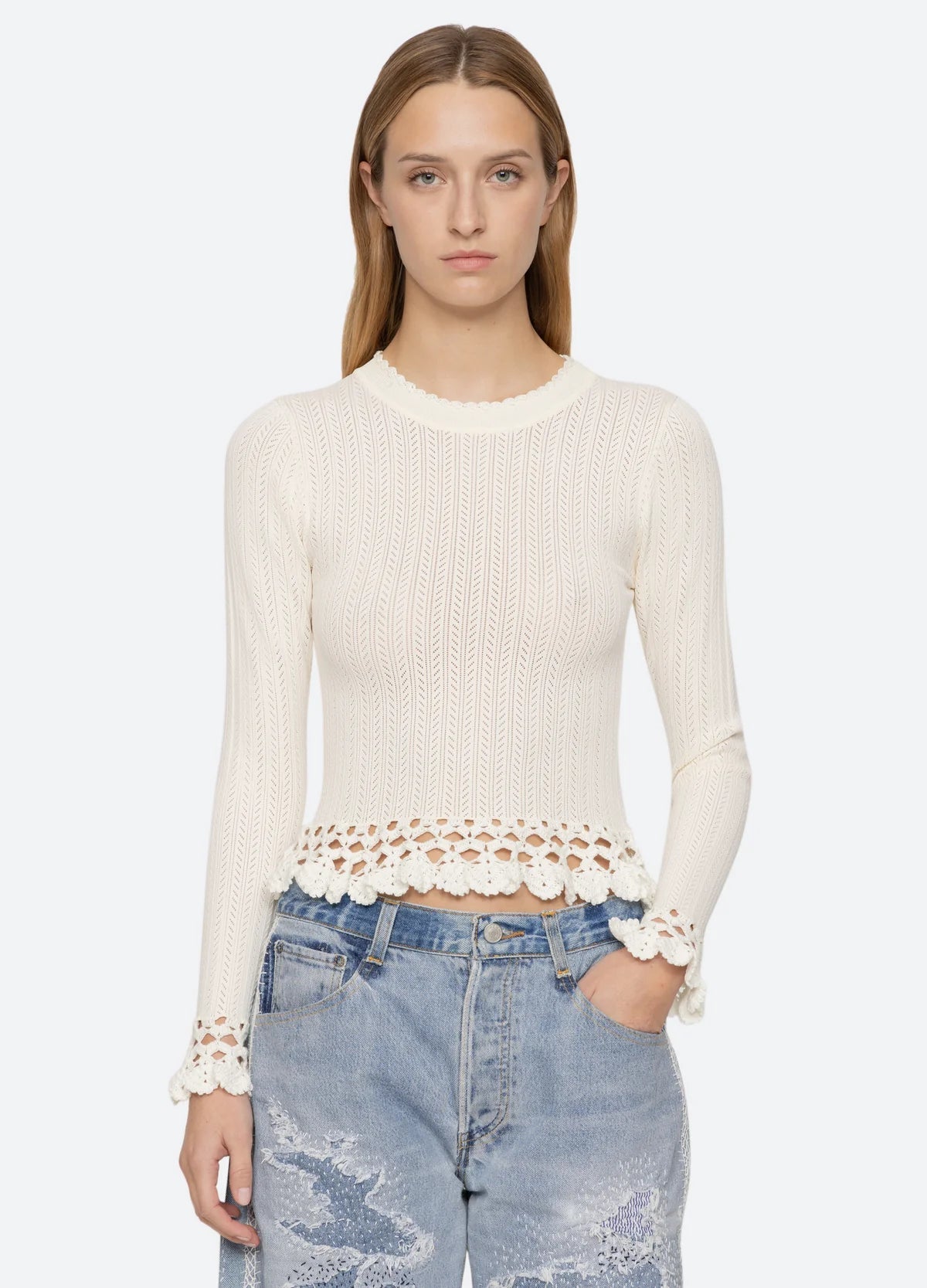Sea New York Abbie Knit Cream - Den Lille Ida - Sea New York