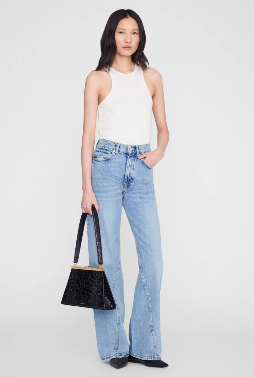 Anine Bing Cole Tank Cream