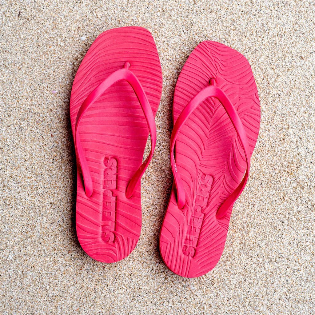 Sleepers Tapered Red Flip Flop - Den Lille Ida - Sleepers