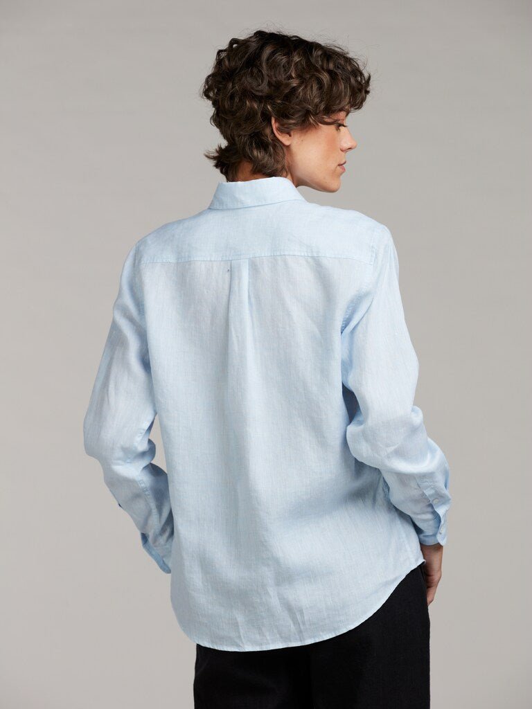 Stenströms Siri Linen Shirt Light Blue - Den Lille Ida - Stenströms