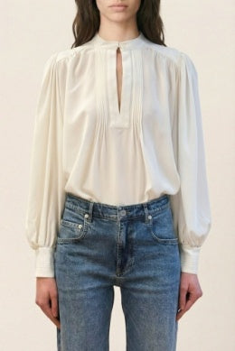 Vanessa Bruno Helene Silk Shirt Ivory