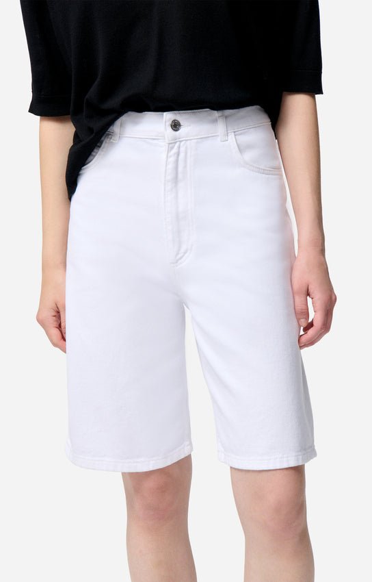 Vanessa Bruno Elouan Bermuda Shorts Cotton Ecru - Den Lille Ida - Vanessa Bruno