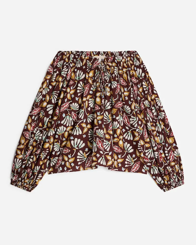 Vanessa Bruno Enya Blouse Brown