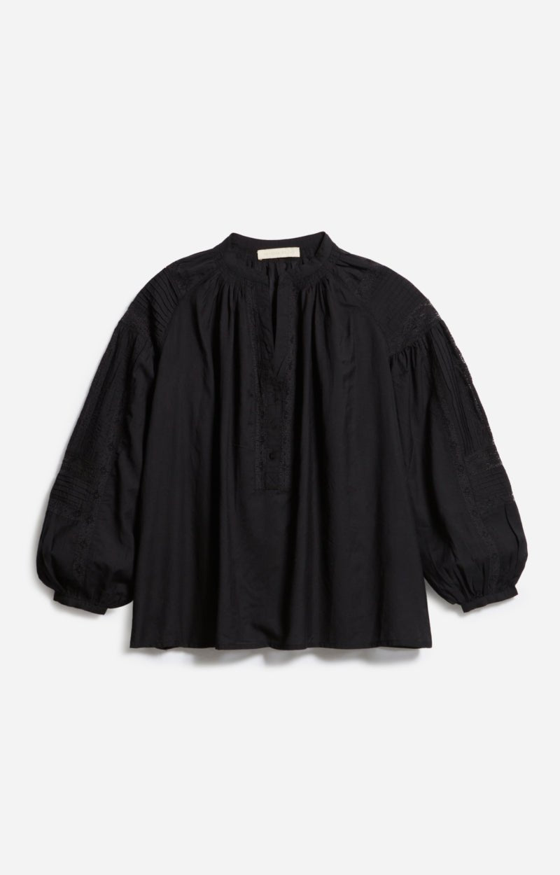 Vanessa Bruno Nipoa Shirt Noir - Den Lille Ida - Vanessa Bruno