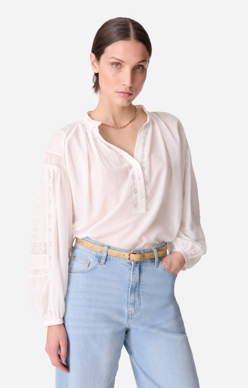 Vanessa Bruno Nipoa Shirt White - Den Lille Ida - Vanessa Bruno