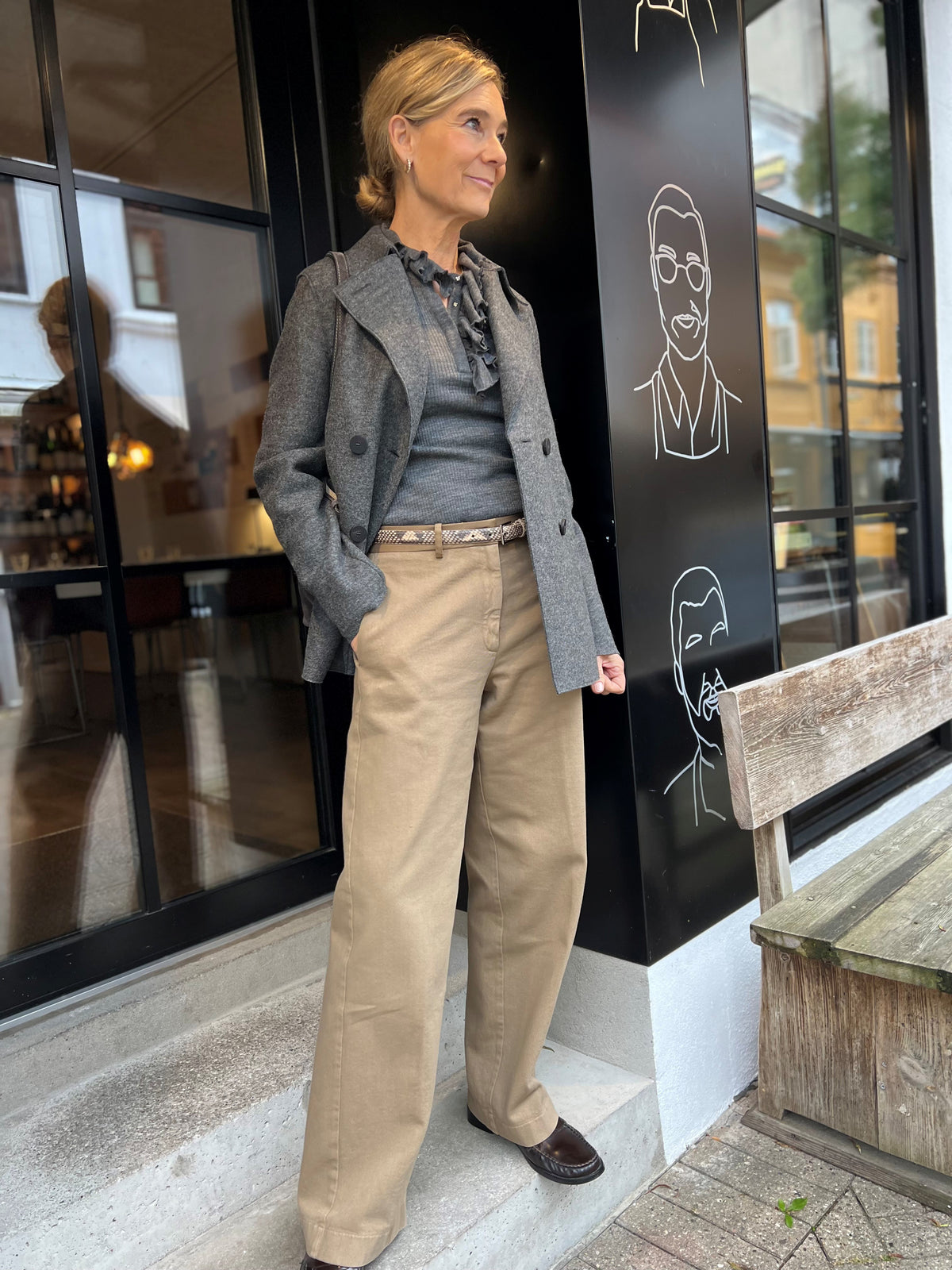 forte_forte cotton twill chinos cumino